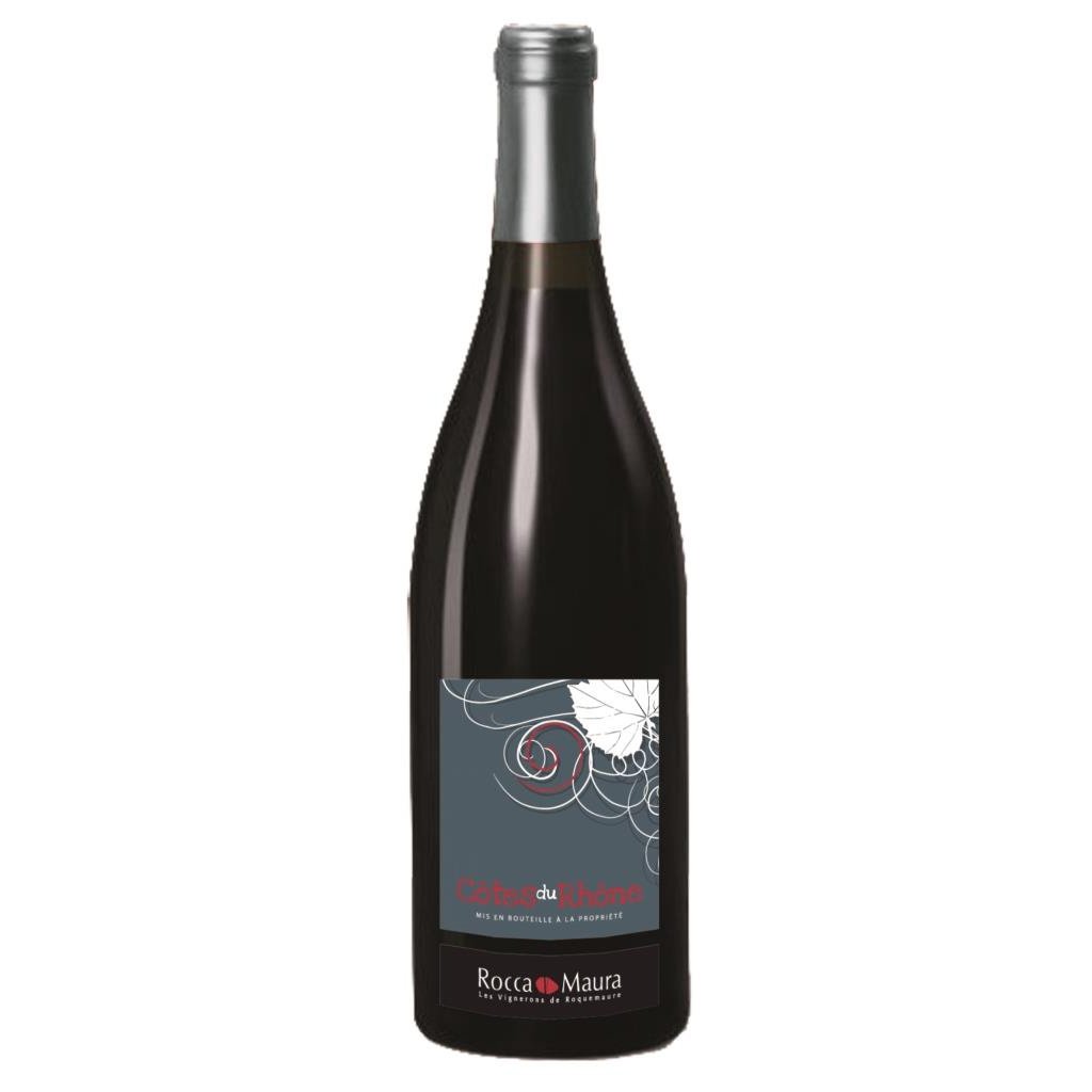 Côtes du Rhône Mannheim Rouge Maura – - Weinladen Rocca