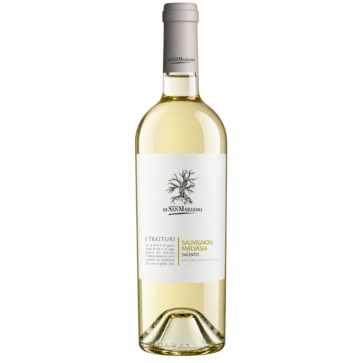Feudi di San Marzano I Tratturi Sauvignon Malvasia – Weißwein aus Apulien, 0,75 l
