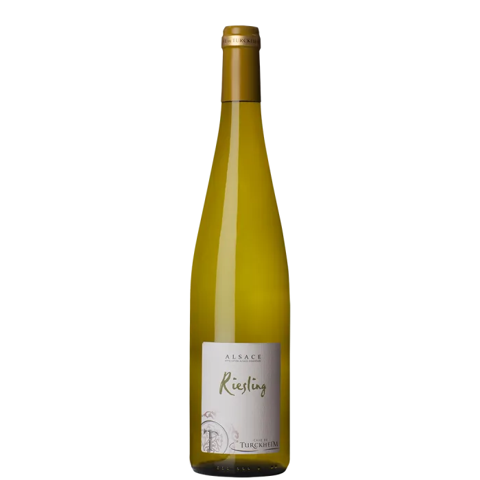 Turckheim Riesling Tradition: trockener Elsässer Riesling mit Zitrusfrucht, weißen Blüten und feiner Säure. Jetzt beim Weinladen Mannheim kaufen.