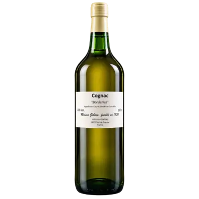 Maison Giboin Cognac Borderies – französischer Cognac, 1 Liter, 40 % vol.