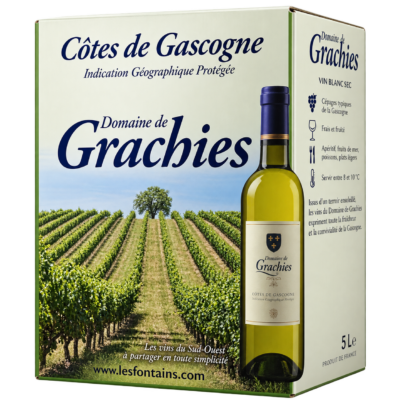 Grachies Côtes de Gascogne 10 Liter Bag in Box