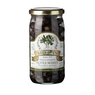 Soulas - Schwarze Oliven Picholines du Gard