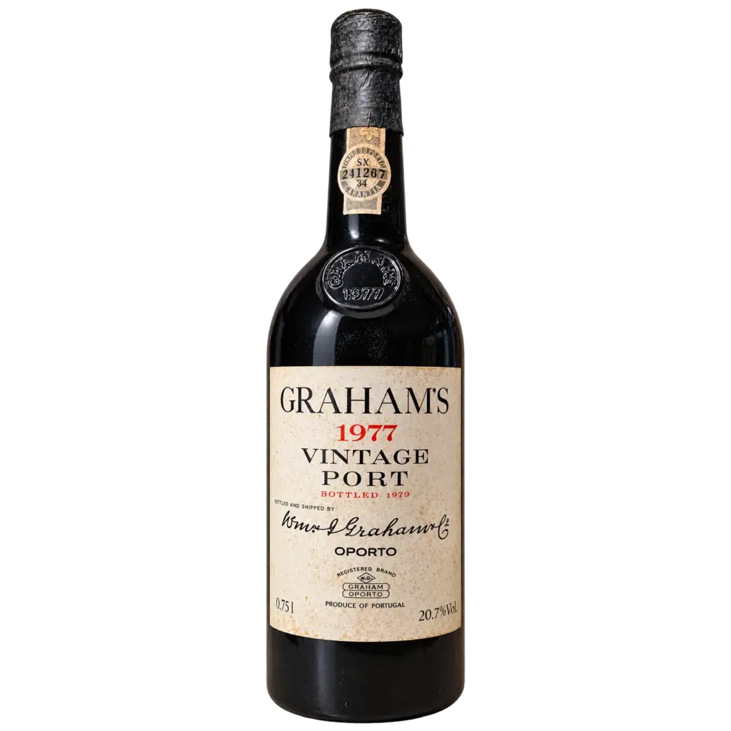 Graham's Vintage Port 1977 – gereifter Portwein aus Portugal