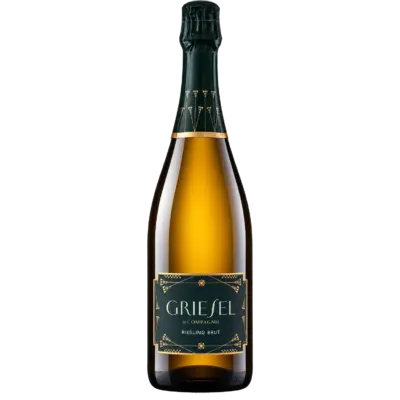 Griesel Riesling Tradition Brut 2021 – Riesling-Sekt aus Bensheim, 0,75 l