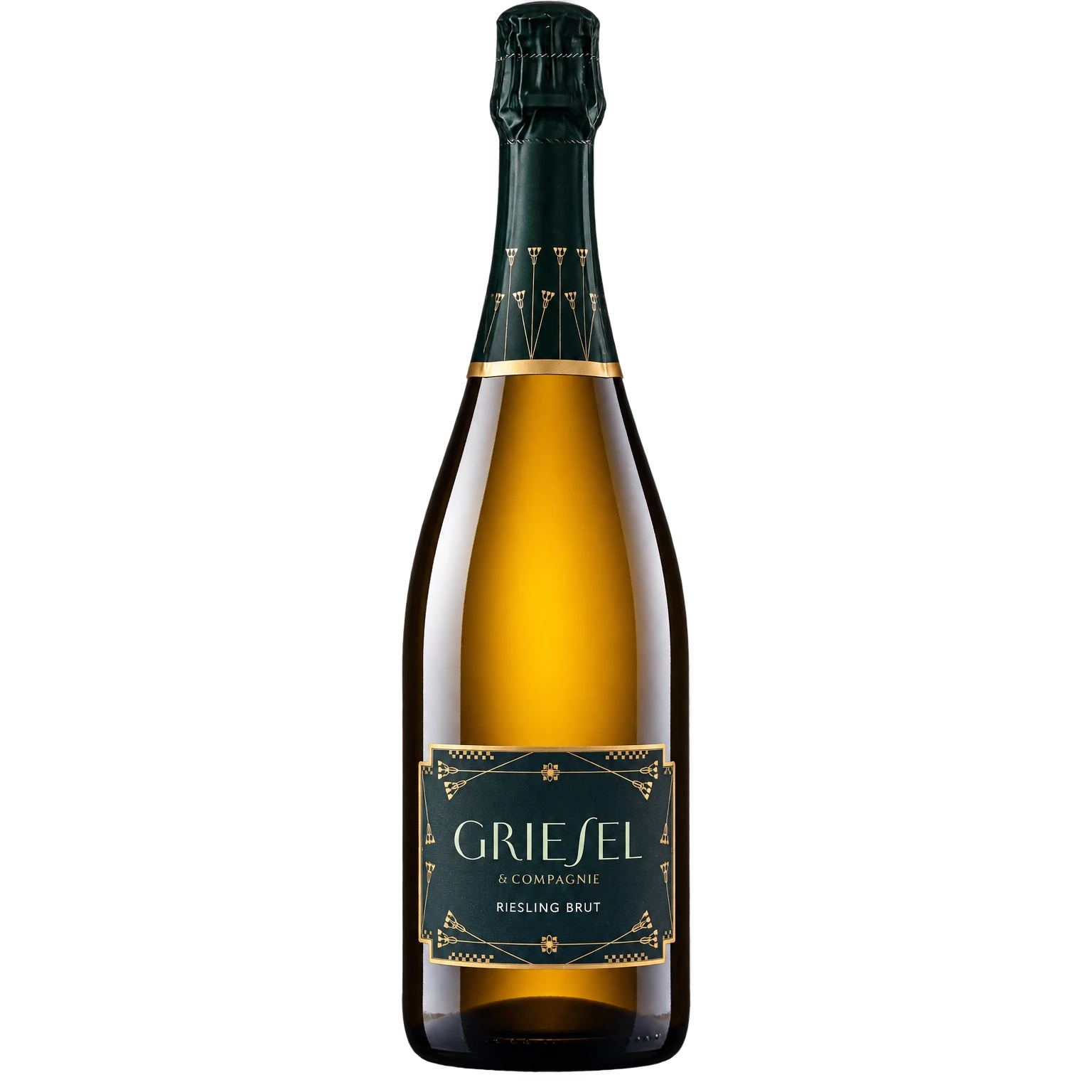 Griesel Riesling Tradition Brut 2021 – Riesling-Sekt aus Bensheim, 0,75 l