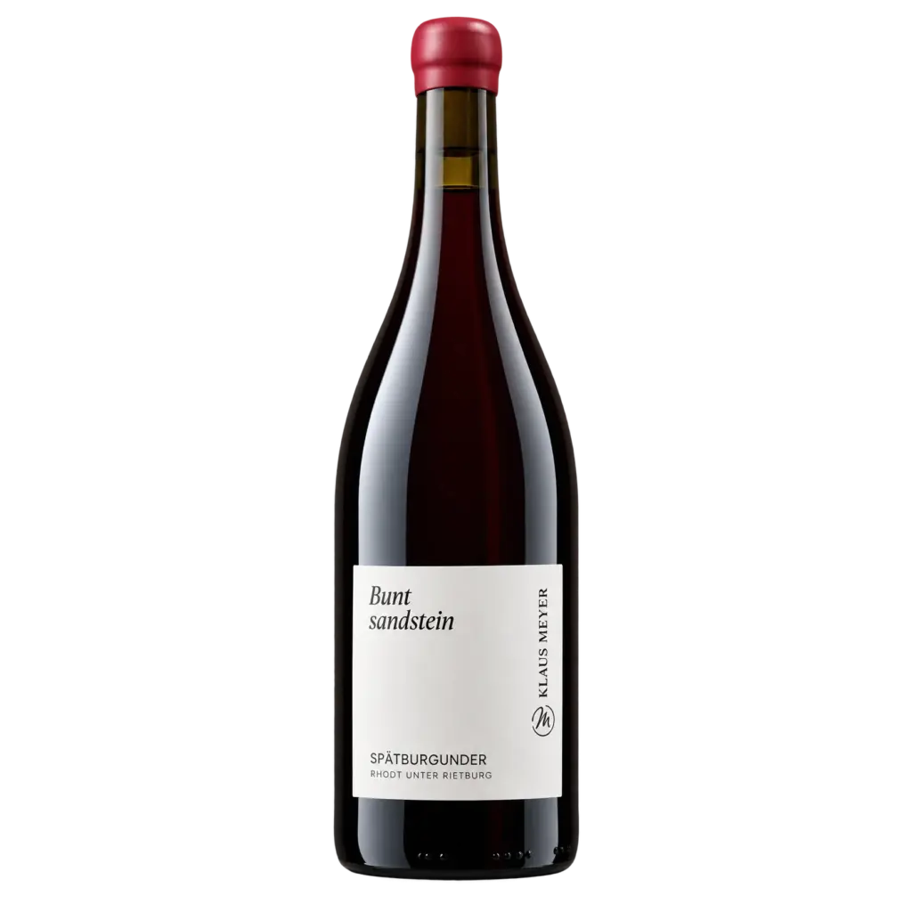 Klaus & Marius Meyer Spätburgunder Buntsandstein – Rotwein aus Rhodt unter Rietburg, 0,75