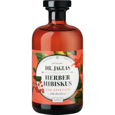 Dr. Jaglas - Herber Hibiskus alkoholfrei - 500ml