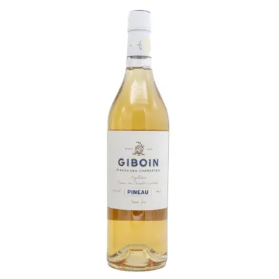 Giboin Pineau des Charentes Blanc – Flasche des weißen französischen Aperitifs