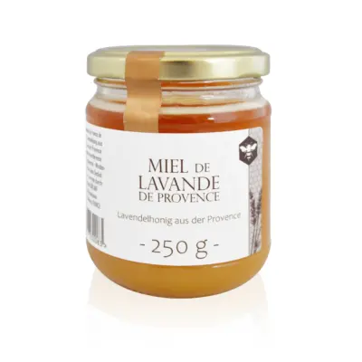 Carlant Miel de Lavande de Provence 250 g – französischer Lavendelhonig aus der Provence